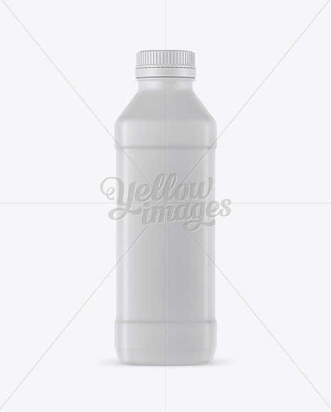 Matte PET Bottle Mockup