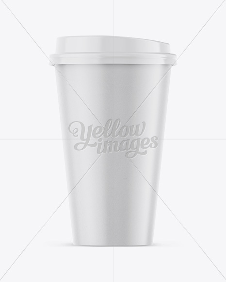 Coffee Cup Mockup - Front View