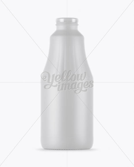 Matte Juice Bottle Mockup