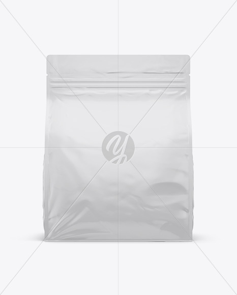 14oz Plastic Food Bag Mockup - Front & Bottom Views