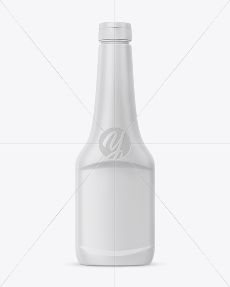 Matte Sauce Bottle Mockup