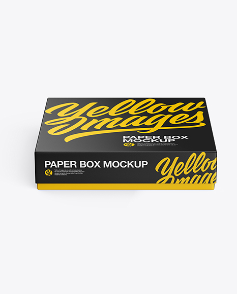 Paper Box Mockup (High-Angle Shot) - Free+Matte+Paper+Noodles+Box+Mockup+-+High+Angle+Shot+...