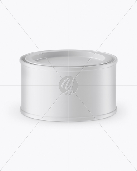 Matte Storage Jar Mockup (High-Angle Shot)