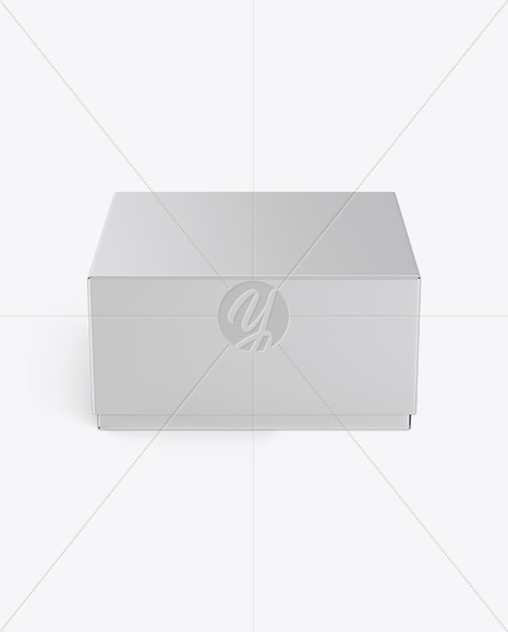Paper Box Mockup (High-Angle Shot)