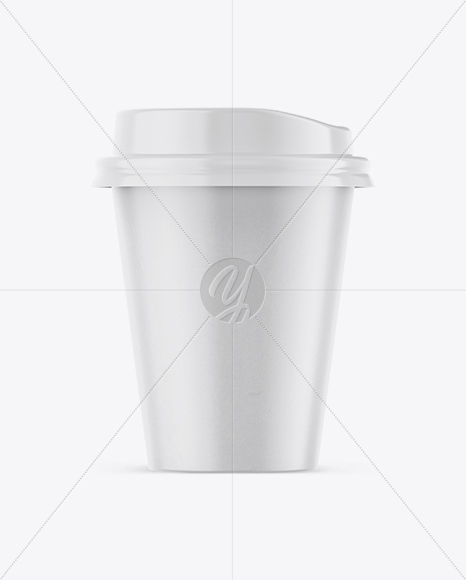 Coffee Cup Mockup - Front View