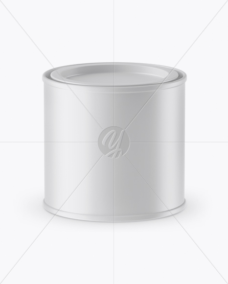 Matte Storage Jar Mockup (High-Angle Shot)