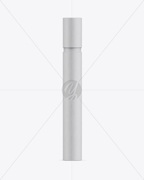 Long Paper Tube Mockup – Front View