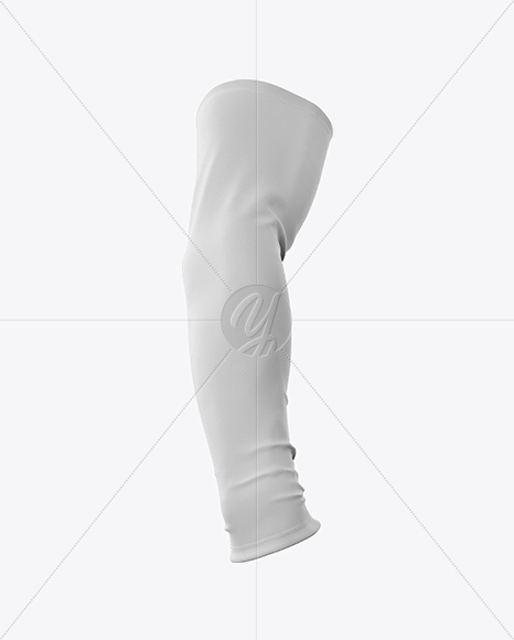 Arm Sleeve Mockup - Half Side View