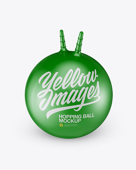 Glossy Hopper Ball Mockup - Free Download Images High Quality PNG, JPG