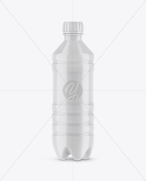 Glossy PET Bottle Mockup