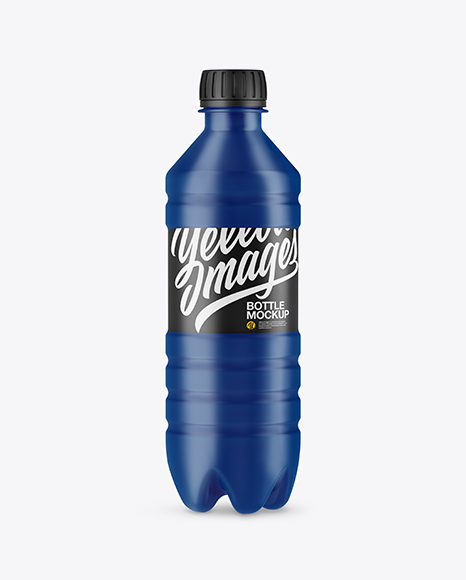 Matte PET Bottle Mockup - Pet mockup