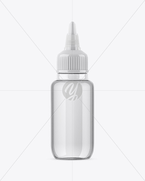 50ml Clear Dropper Bottle Mockup