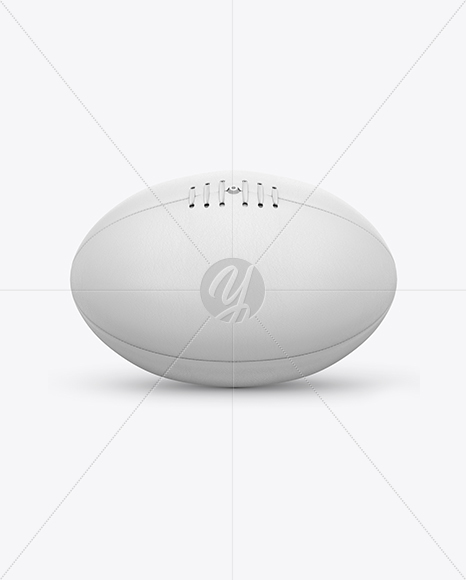 Australian Football Ball Mockup