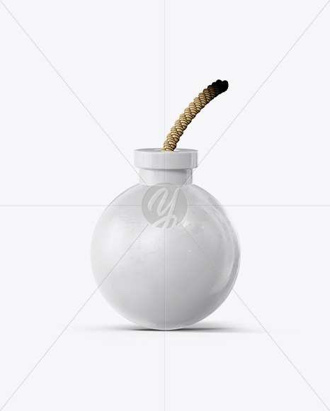 Bomb Mockup - Front View