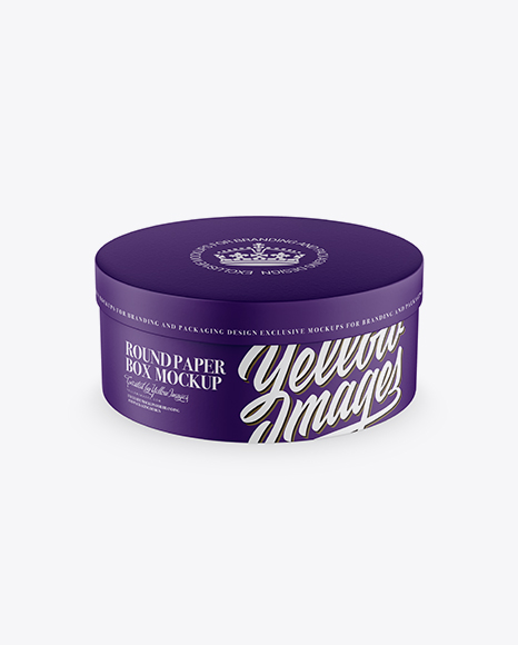 Matte Round Paper Box Mockup - Free+Round+Box+Mockup+|+ZippyPixels+|+Box+mockup,+Round+...
