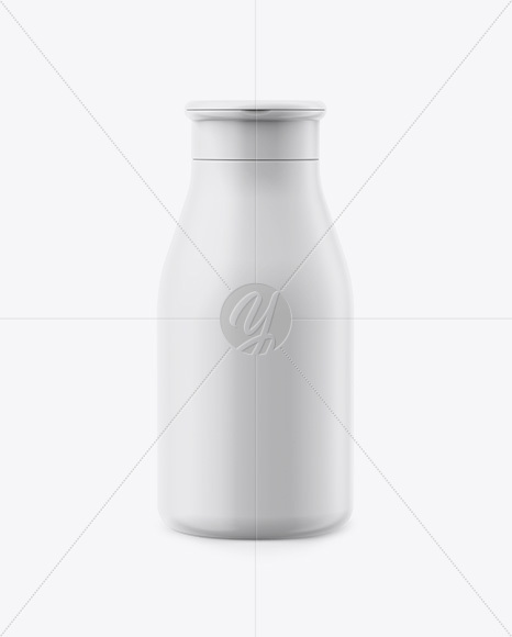 200ml Matte Plastic Bottle Mockup 200ml Matte Plastic Bottle Mockup