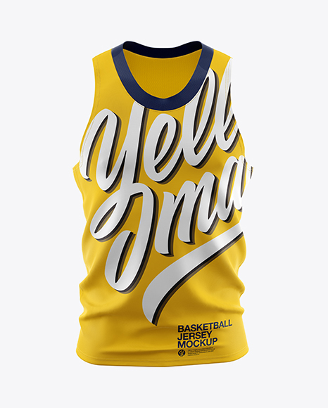 Basketball Jersey Mockup - Front View