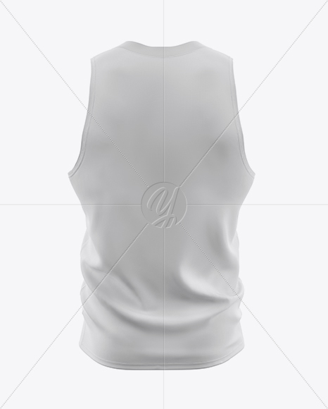 Basketball Jersey Mockup - Back View