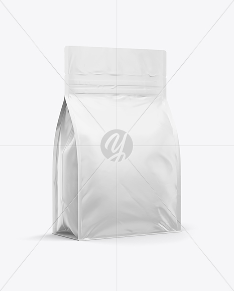 2oz Plastic Food Bag Mockup - Half Side View