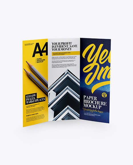 Matte Brochure Mockup