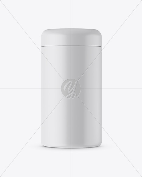 Matte Tin Can Mockup