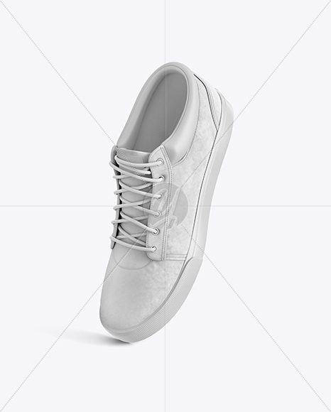 Sneaker Mockup - Left Half Side View