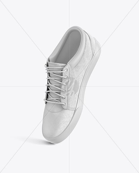 Sneaker Mockup - Right Half Side View