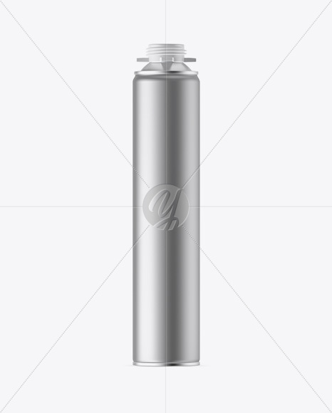 750ml Metallic Pu-Foam Tube Mockup