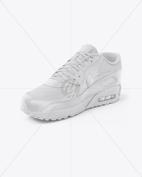 Sneaker Mockup - Half Side View