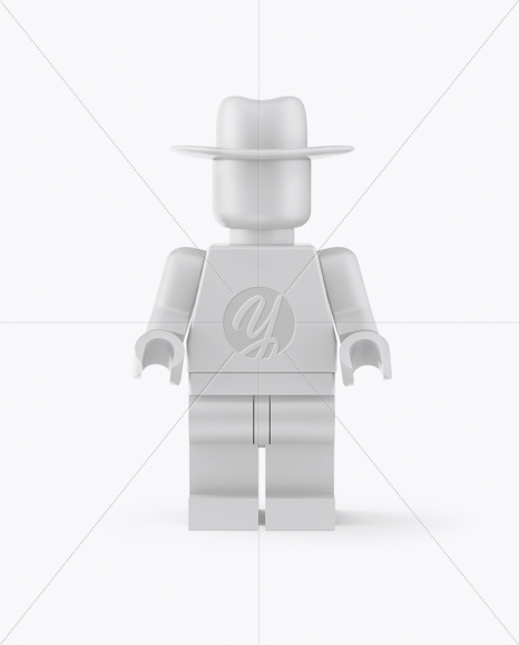 Sheriff Mini Figure Mockup