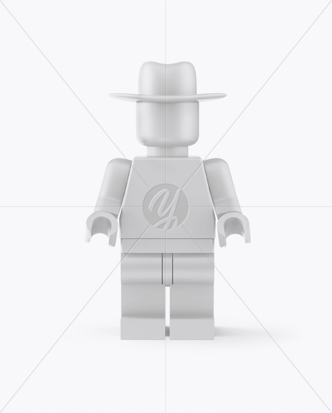 Sheriff Mini Figure Mockup