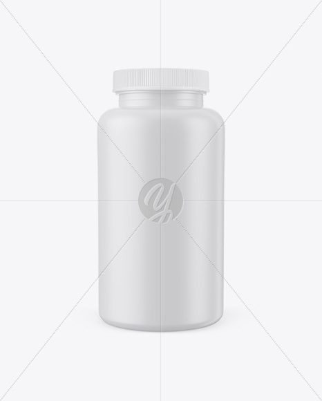 Matte Plastic Bottle Mockup Matte Plastic Bottle Mockup