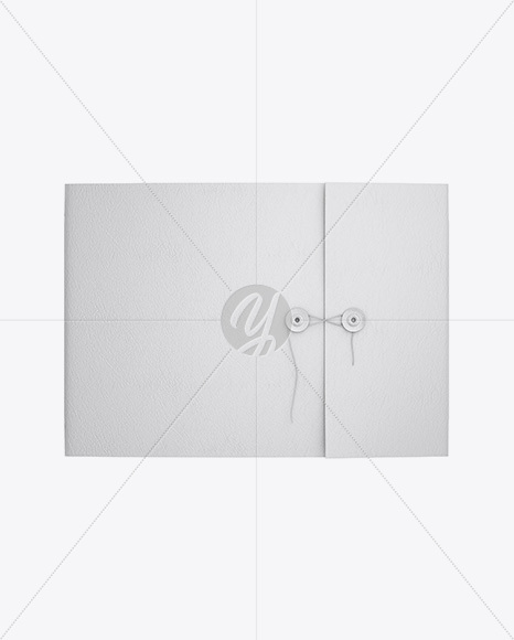 Leather Folder With String Closure