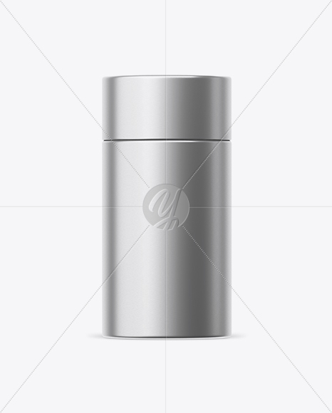 Matte Metallic Spray Bottle Mockup