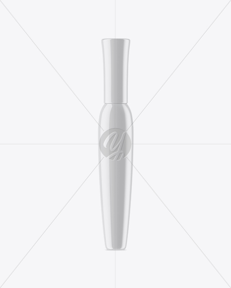 Glossy Mascara Tube Mockup