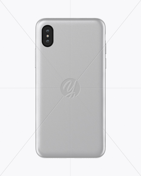 iPhone X Leather Case Mockup