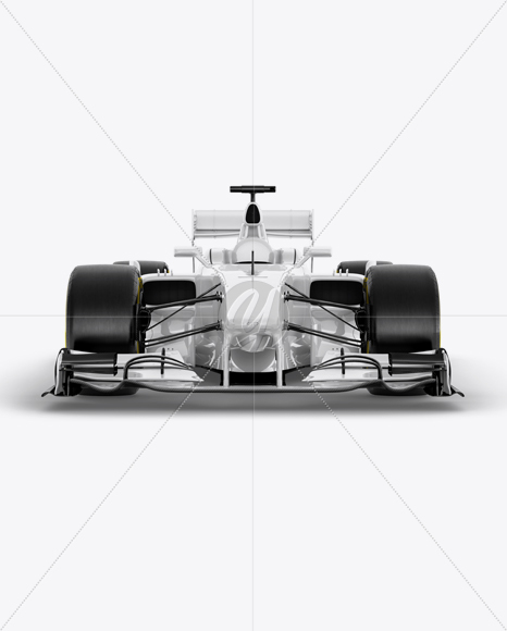 McLaren Formula 1 Mockup - Front view