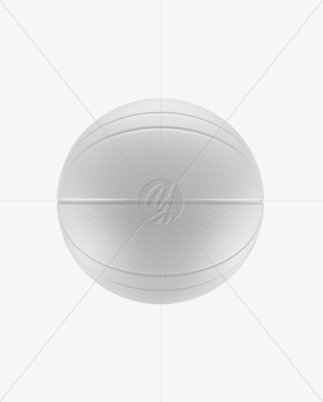 Basketball Ball Mockup - Front View