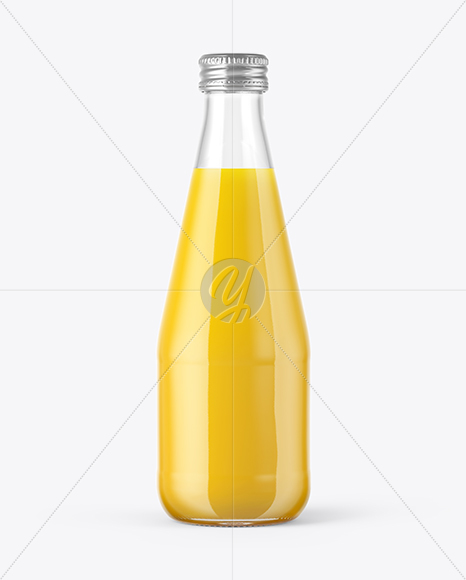 Orange Juice Bottle Mockup