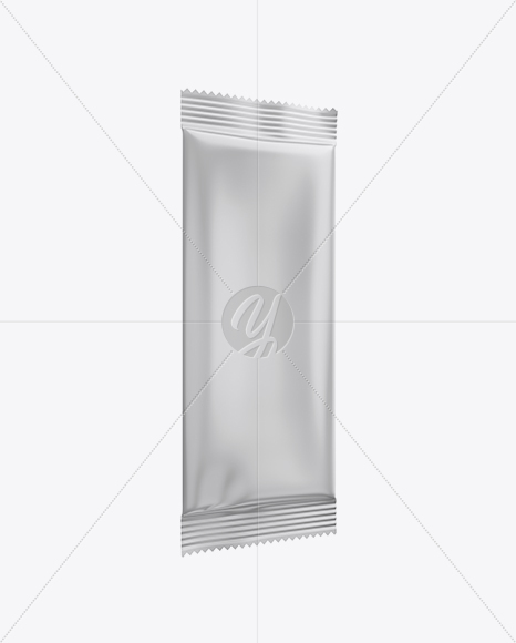 Matte Snack Pack Mockup - Half Side View