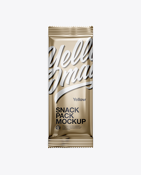 Metallic Snack Pack Mockup - Front View - Cheese+pack+front+amp