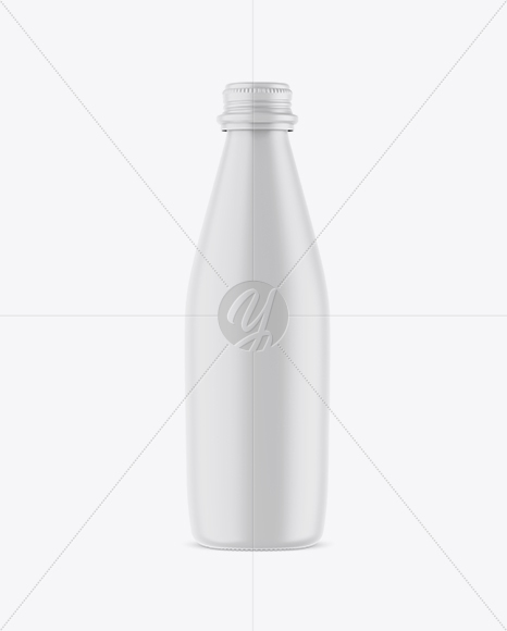 Matte Ceramic Water Bottle Mockup