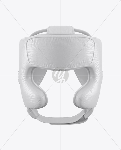 Boxing Headgear Mockup - Front View