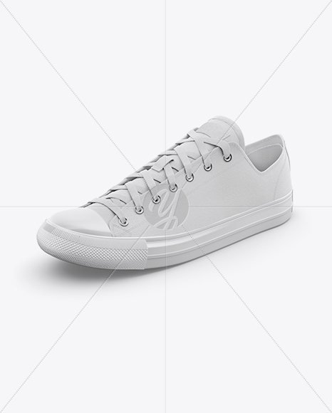 Sneaker Mockup - Half Side View