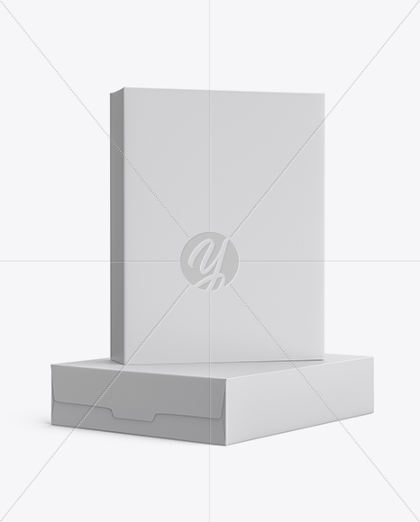 Two Paper Boxes Mockup