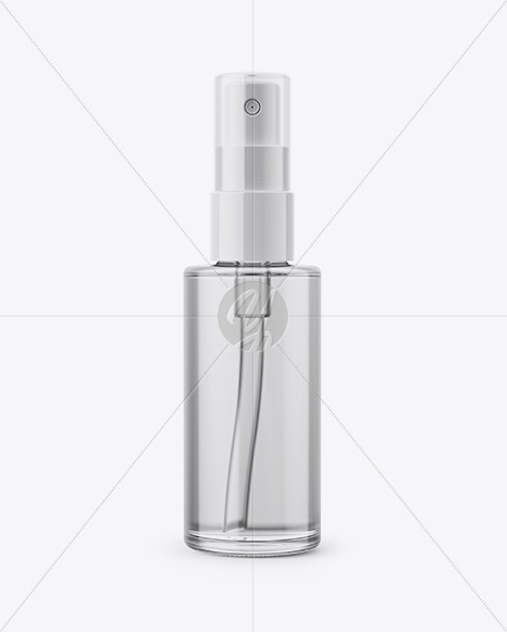 30ml Spray Bottle Mockup - Front View