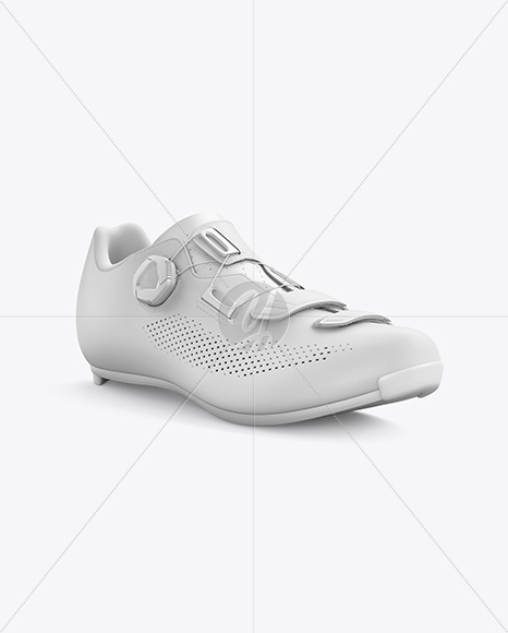 Road Cycling Shoe mockup (Half Side View)