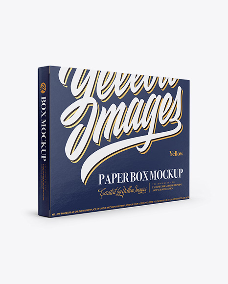 Paper Box Mockup - Half Side View (High-Angle Shot) - Paper+Box+Mockup+-+Half+Side+View+(High-Angle+Shot)