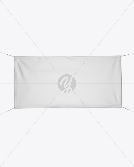 Glossy Vinyl Banner Mockup