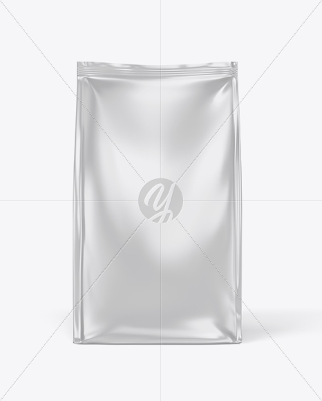 Matte Food Bag Mockup - Front View